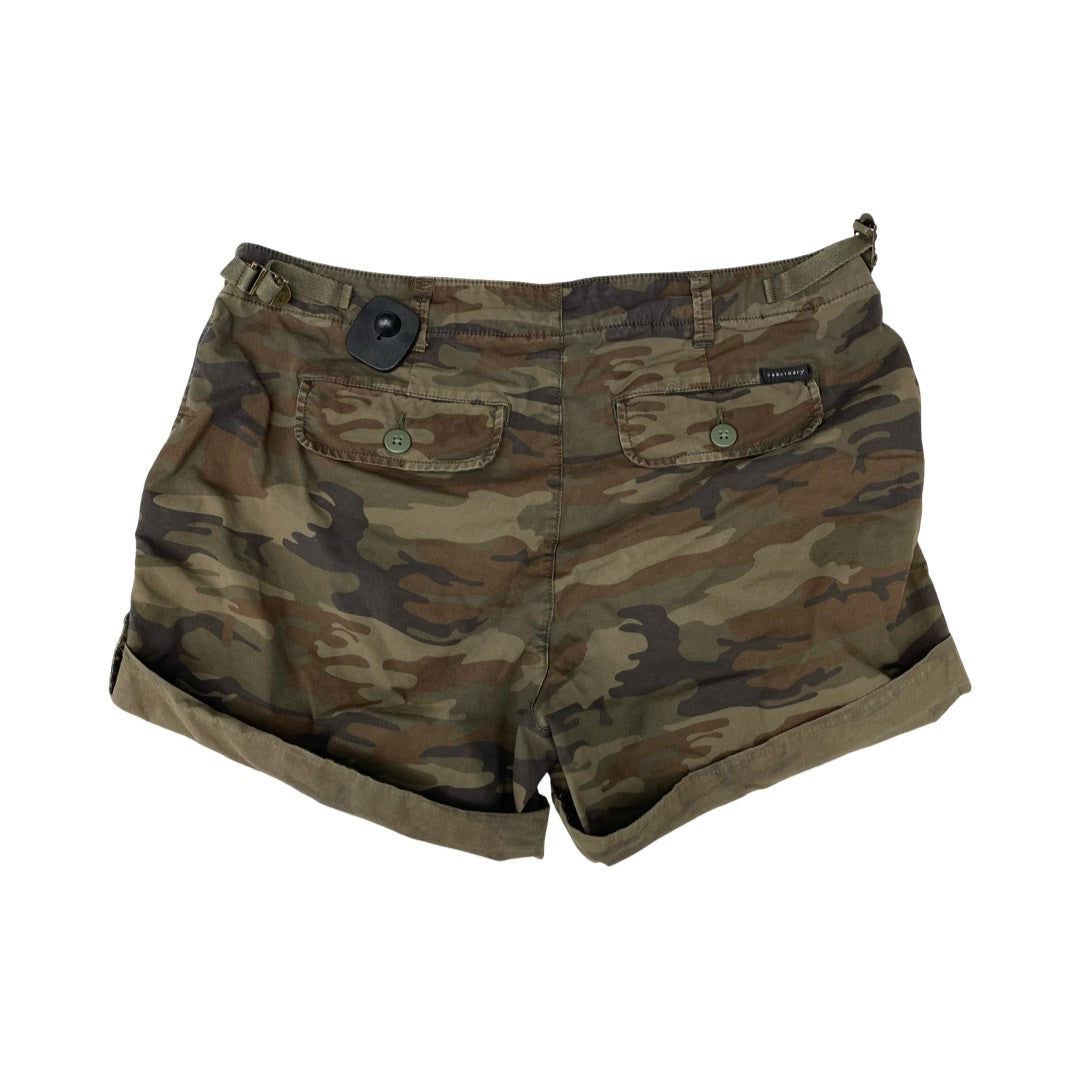 Shorts By Sanctuary In Camouflage Print, Size:12