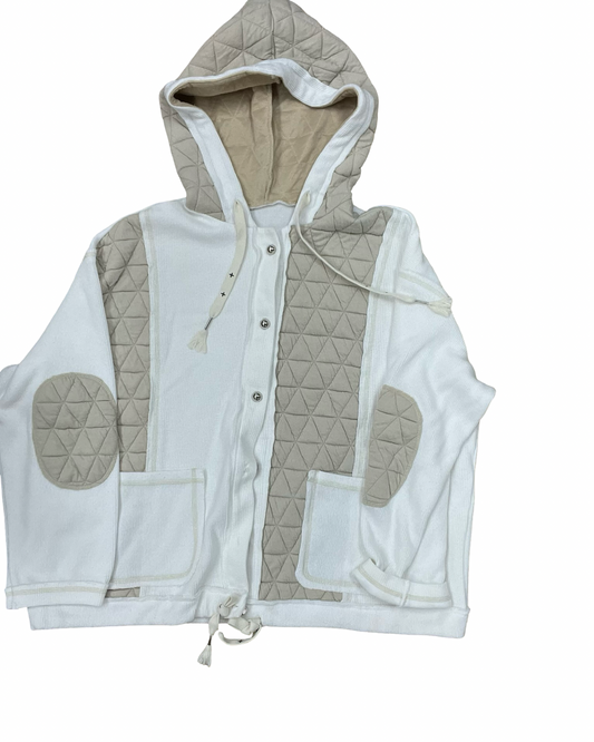 Jacket Other By Clothes Mentor In Cream & Tan, Size:Xl