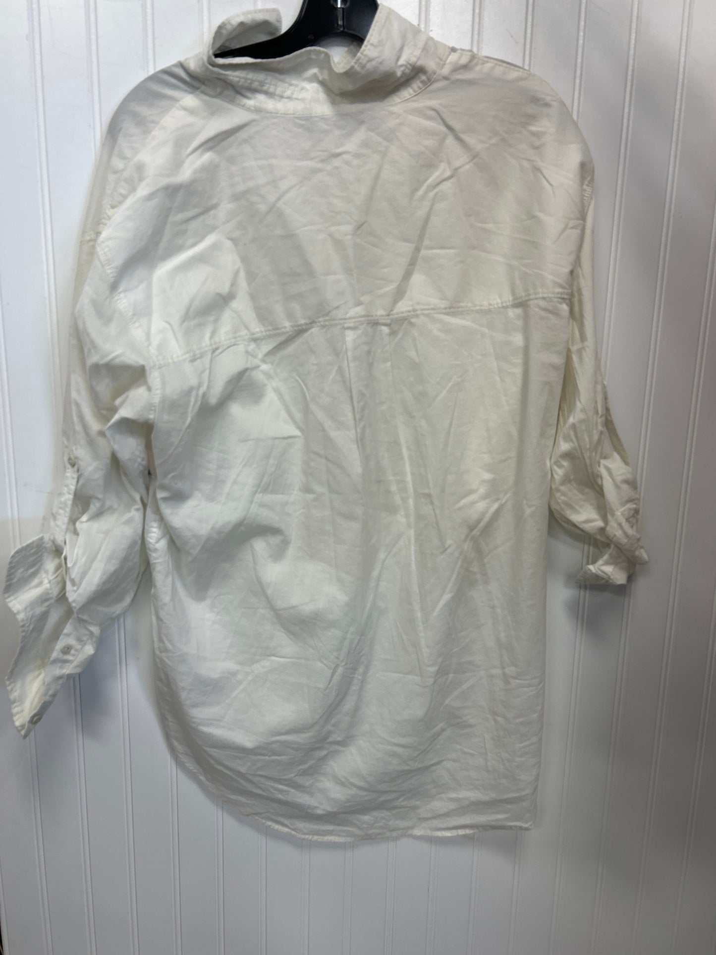 Top Ls By The North Face In Cream, Size:L