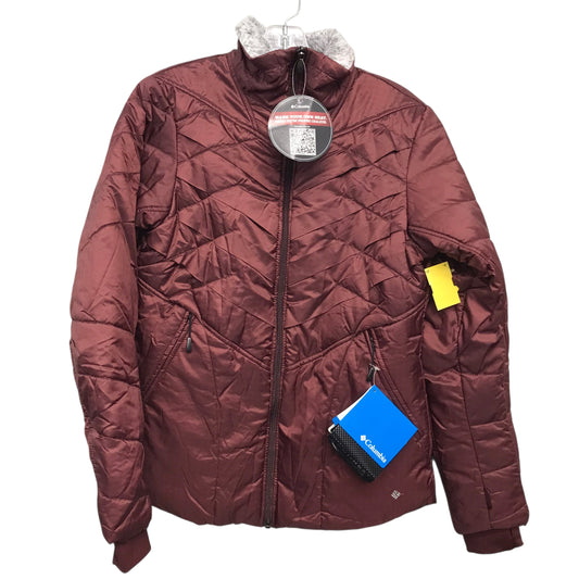 Jacket Puffer & Quilted By Columbia In Red, Size:M