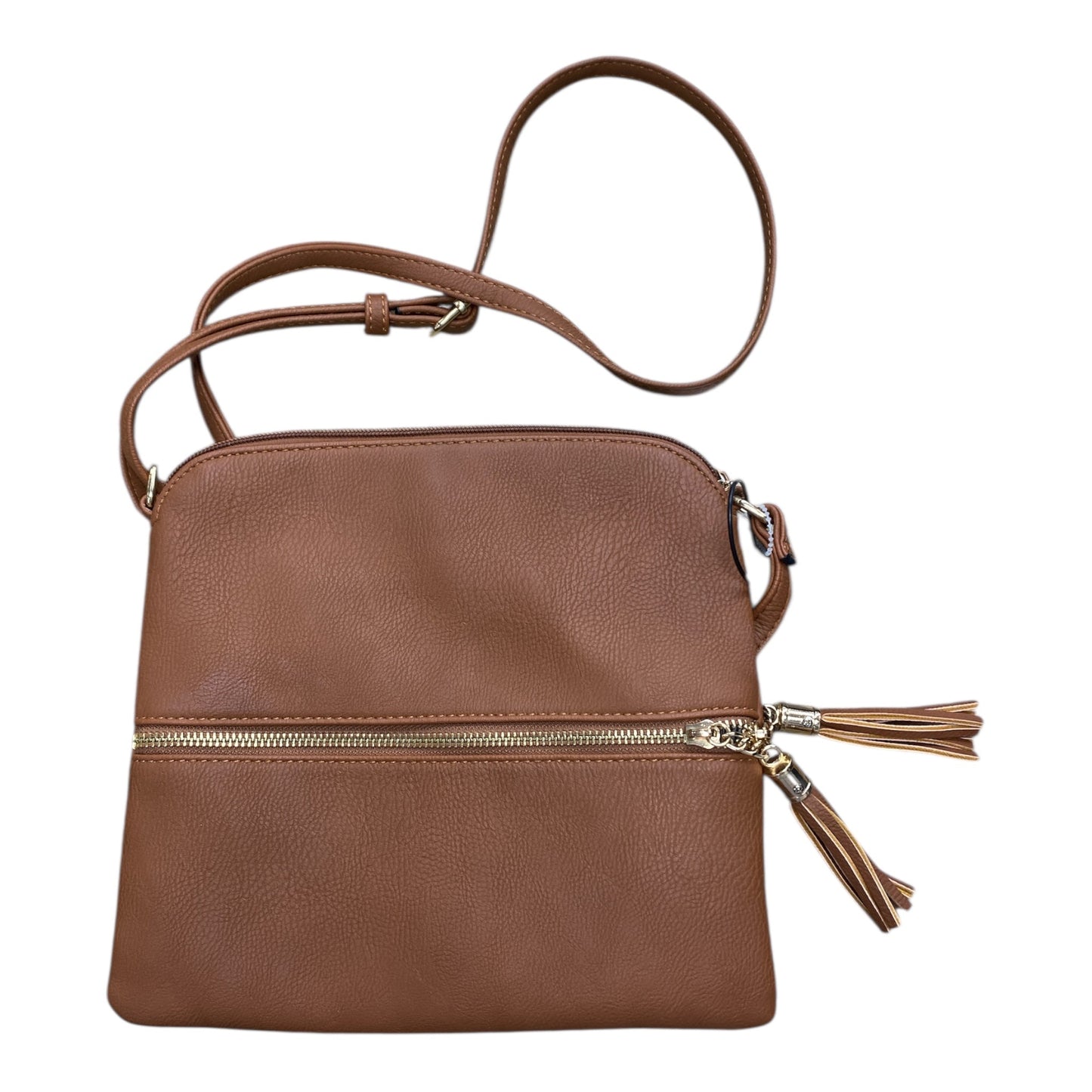 Handbag By Clothes Mentor In Brown, Size:Small