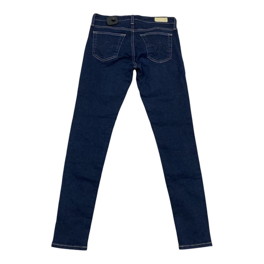 Jeans Skinny By Adriano Goldschmied In Blue Denim, Size:2