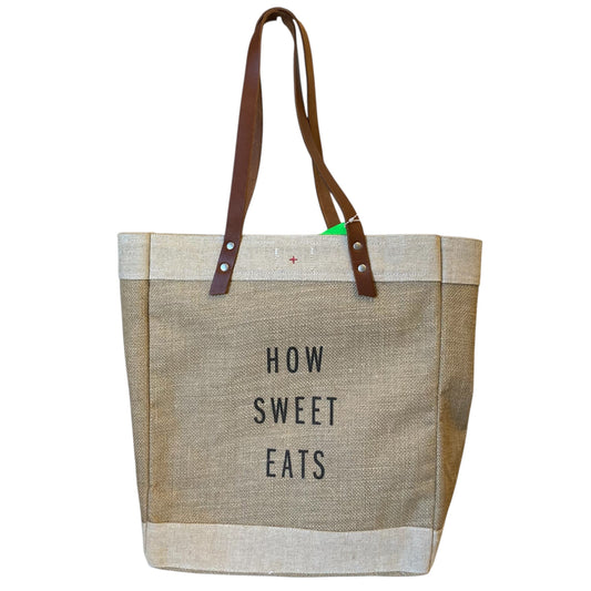 Tote By Apolis Global Citizen In Tan, Size:Medium