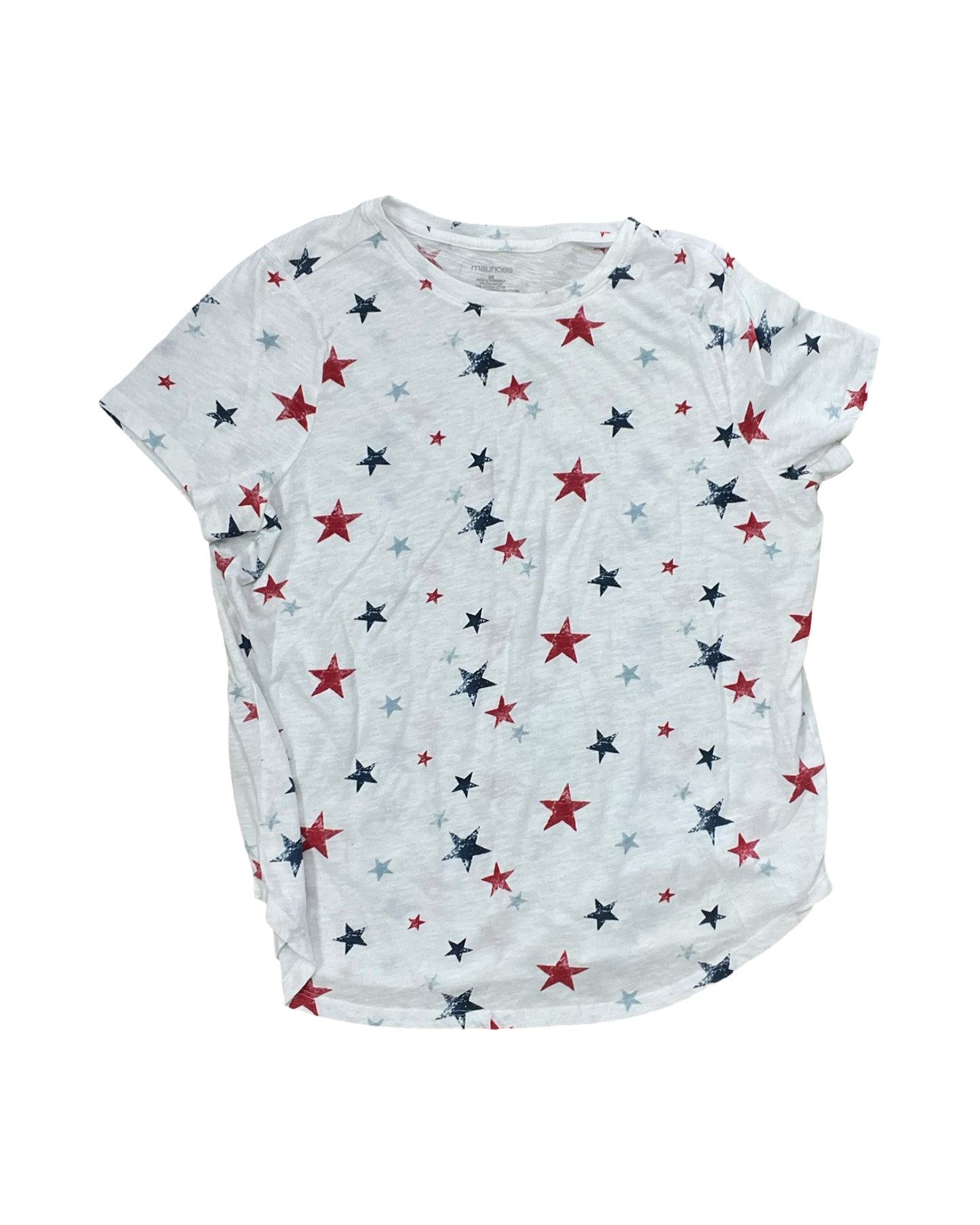 Top Ss By Maurices In Blue & Red & White, Size:Xl