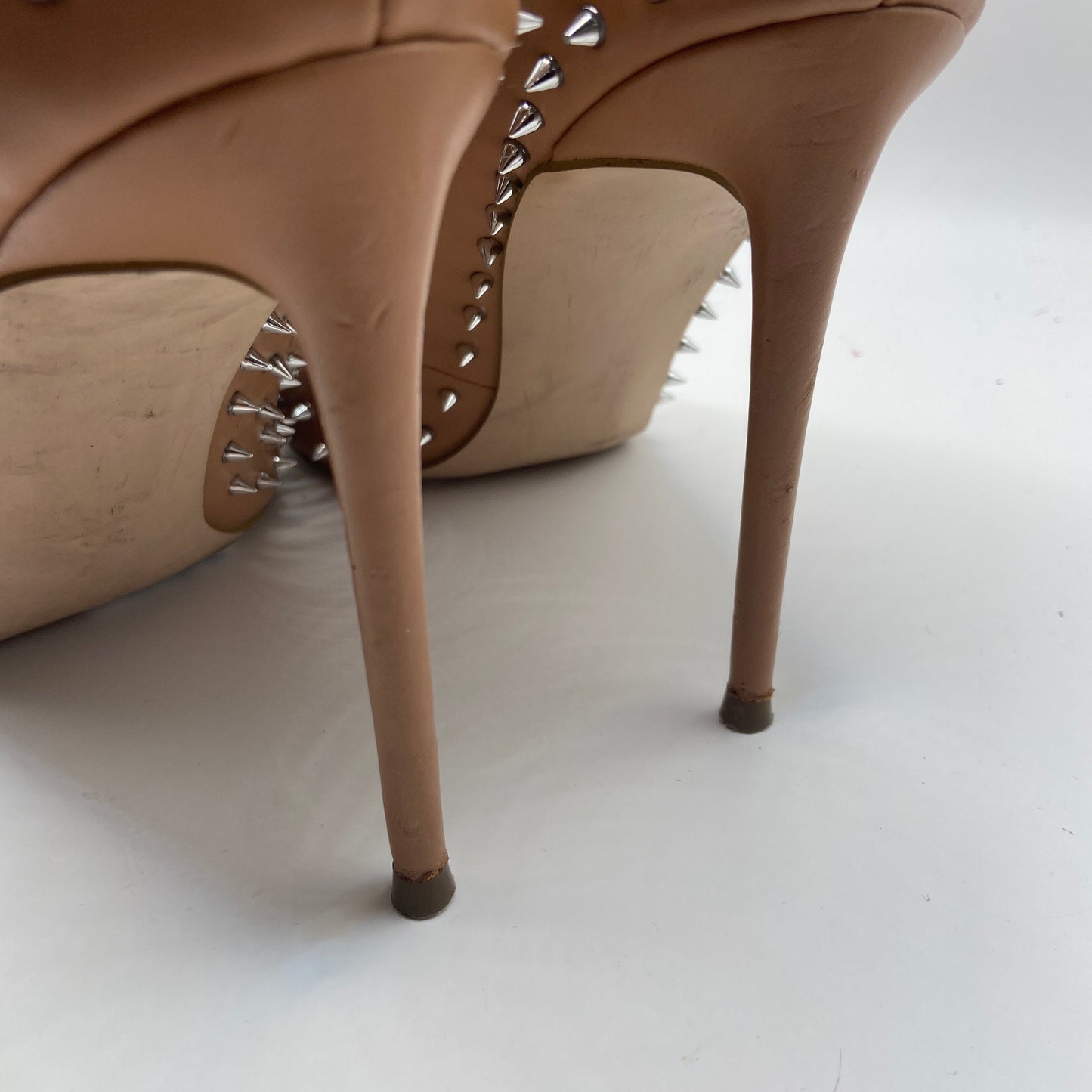 Shoes Heels Stiletto By Steve Madden In Tan, Size: 8.5