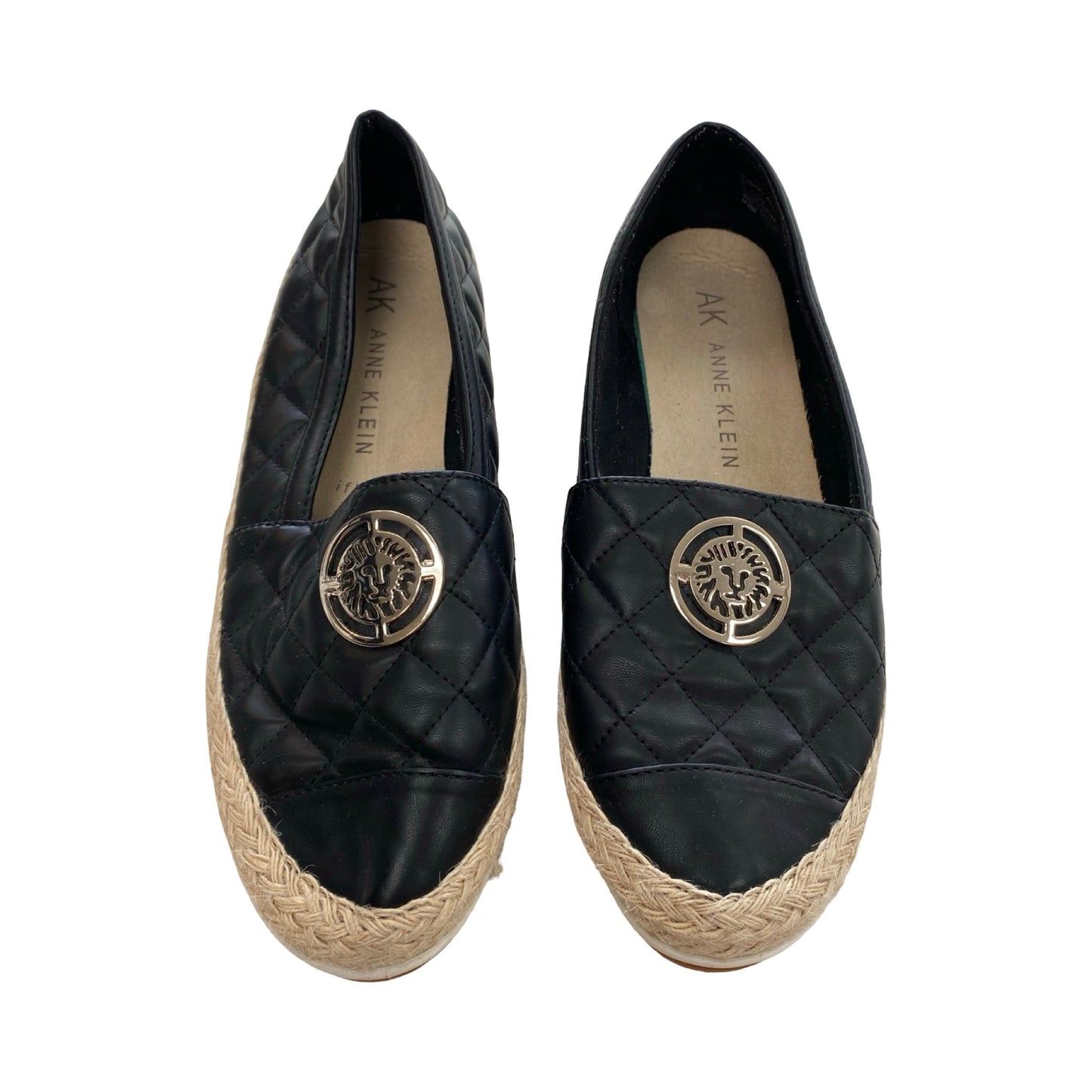 Shoes Flats By Anne Klein In Black, Size:8