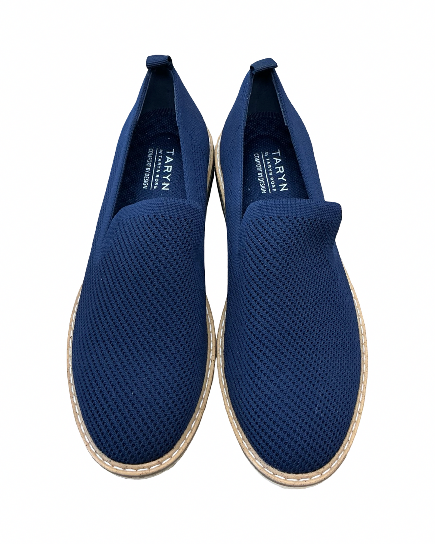 Shoes Flats By Taryn Rose In Navy, Size:9.5