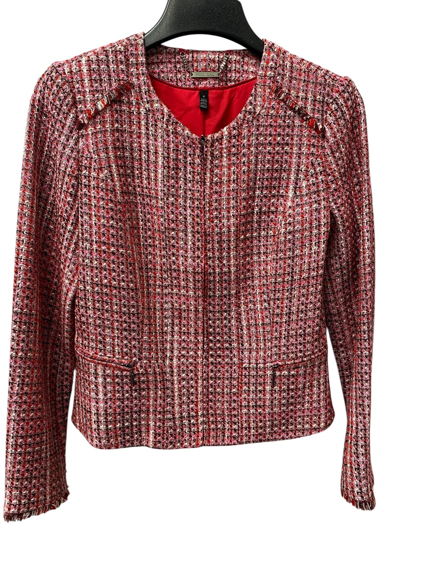 BLAZER by WHITE HOUSE BLACK MARKET In RED, Size: 6