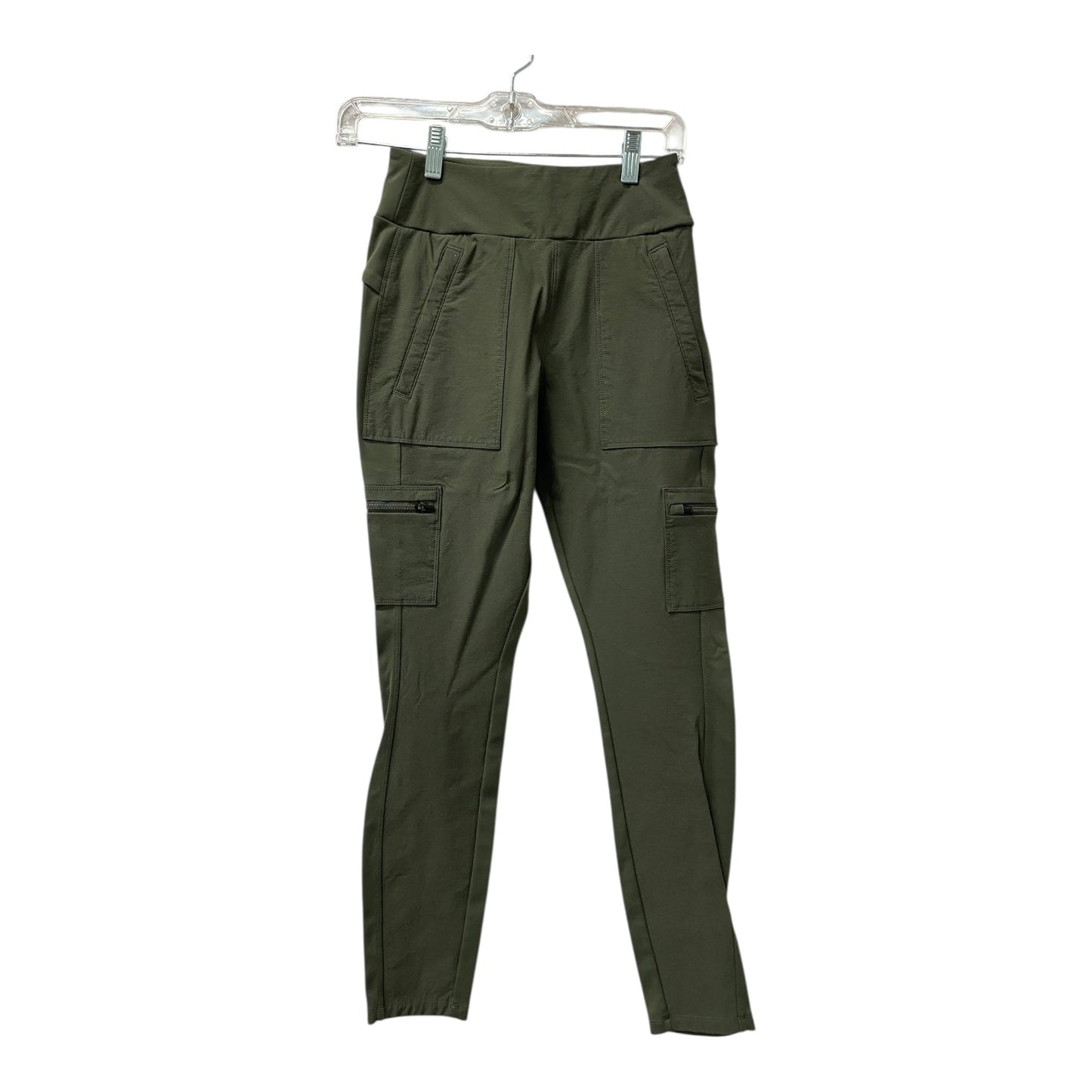 Athletic Leggings By Athleta In Green, Size:2