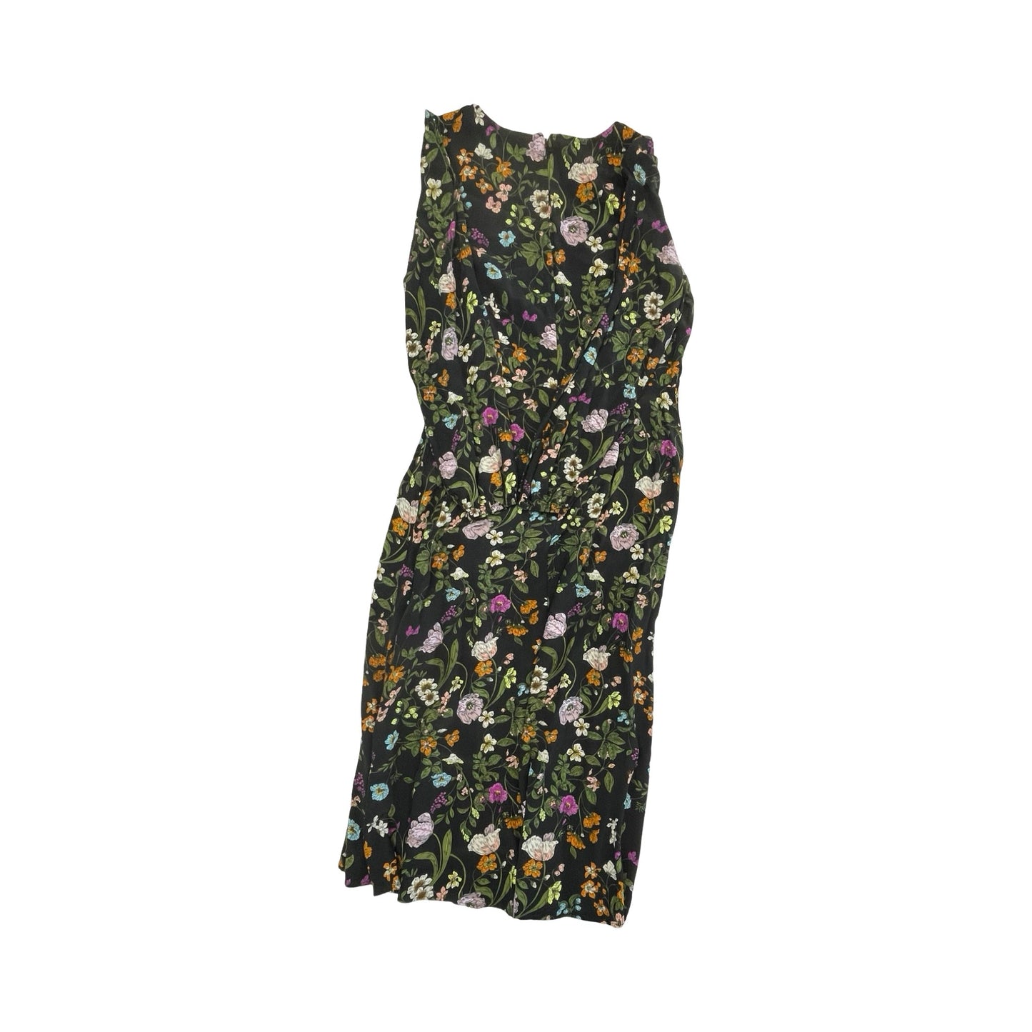Dress Casual Midi By Loft In Multi, Size:8