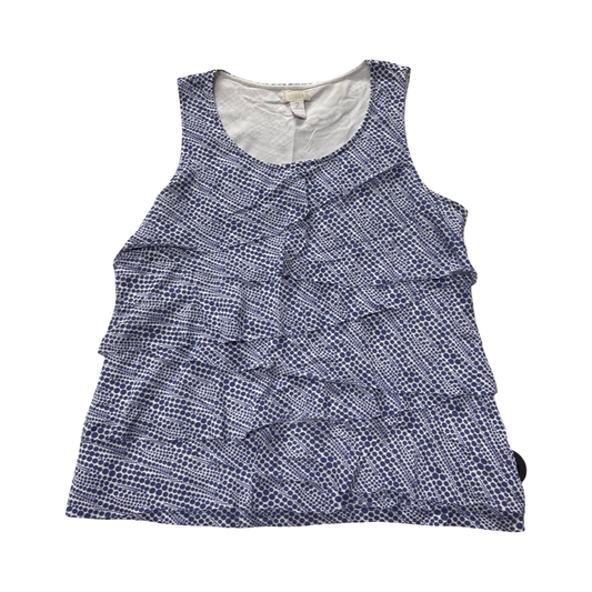 Top Sleeveless By Chicos In Multi, Size:L