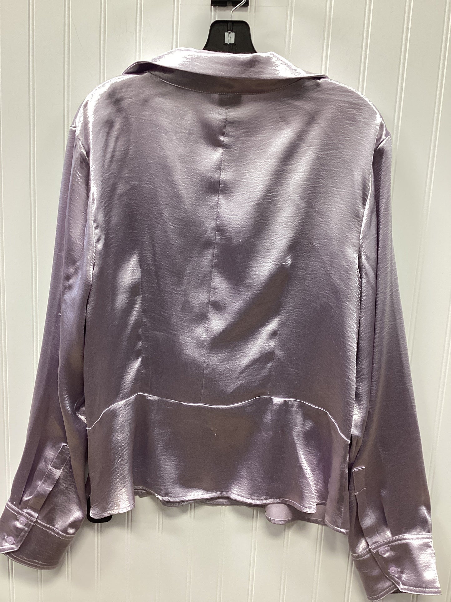 Top Ls By Worthington In Purple, Size:1X