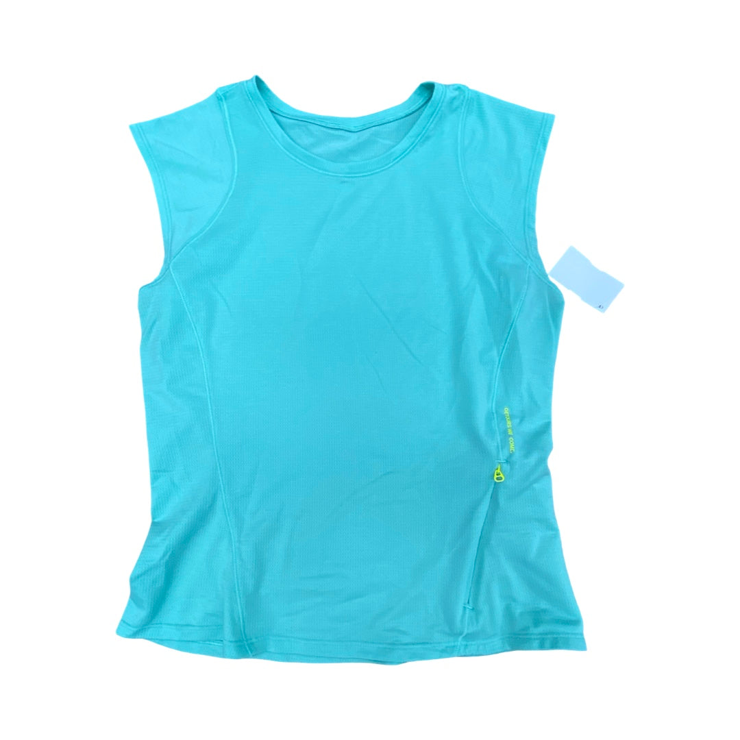 Athletic Tank Top By Lululemon In Green, Size:S