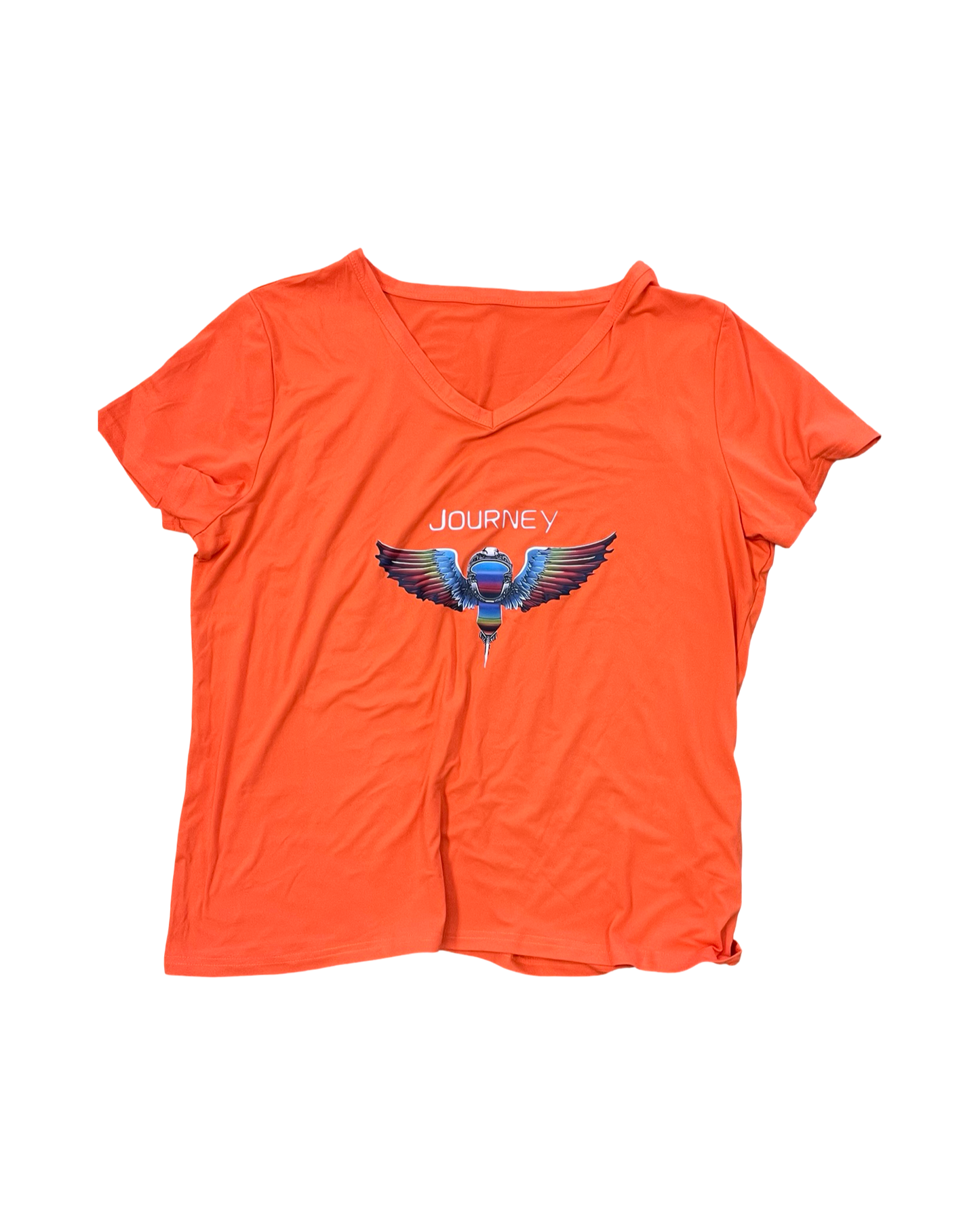 Top Ss By Clothes Mentor In Orange, Size:3X