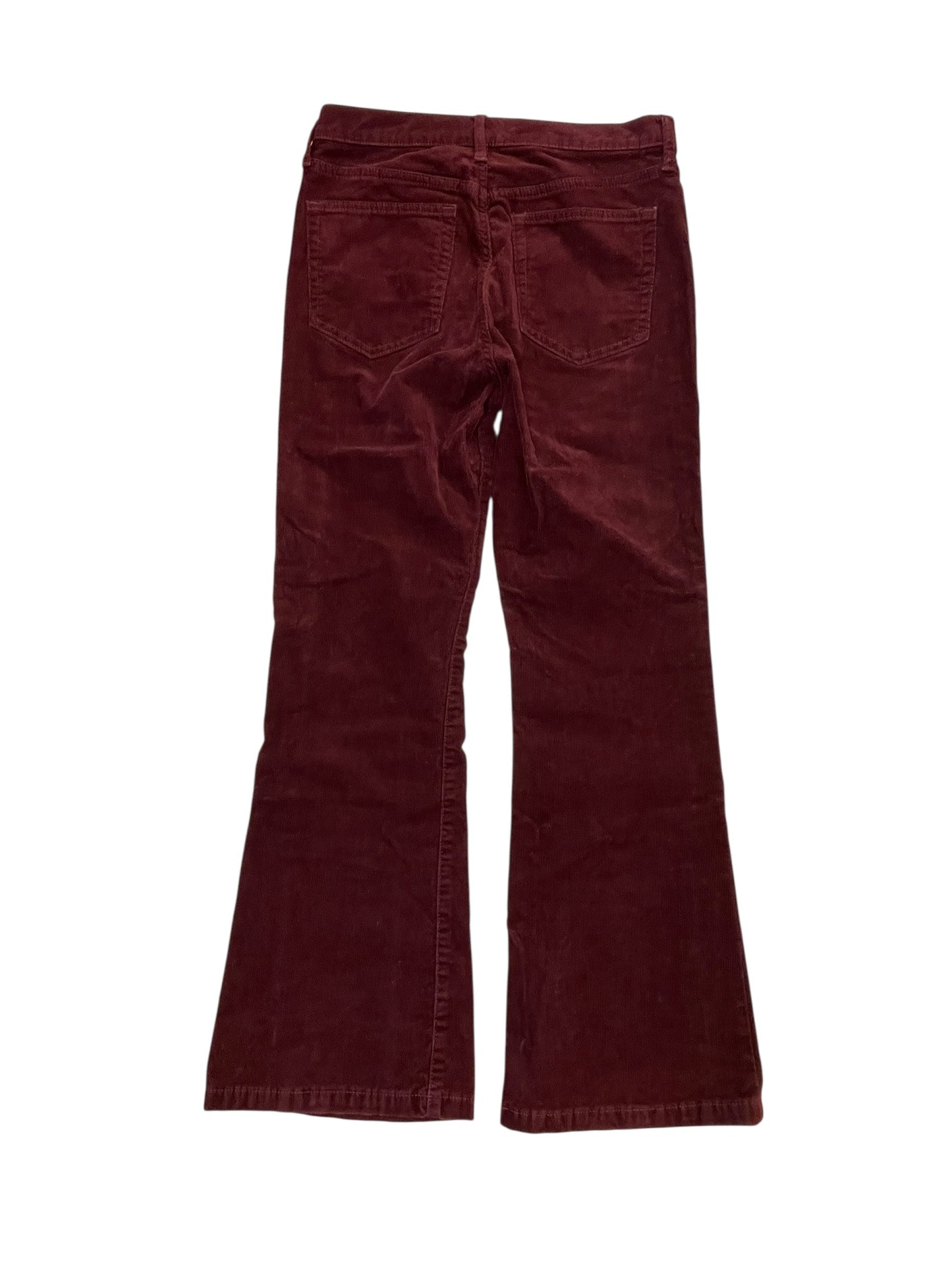 Jeans Flared By Gap In Red, Size:4