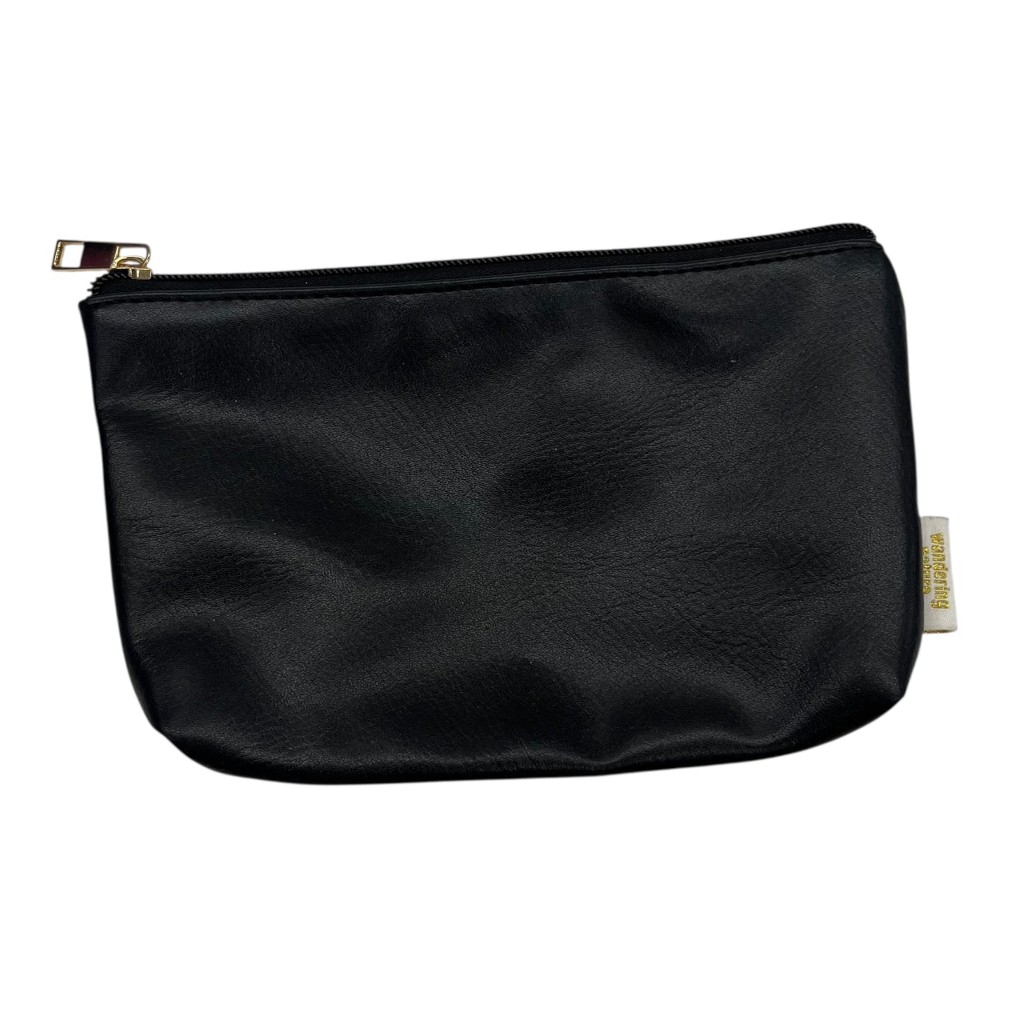 Makeup Bag By Clothes Mentor In Black, Size:Medium
