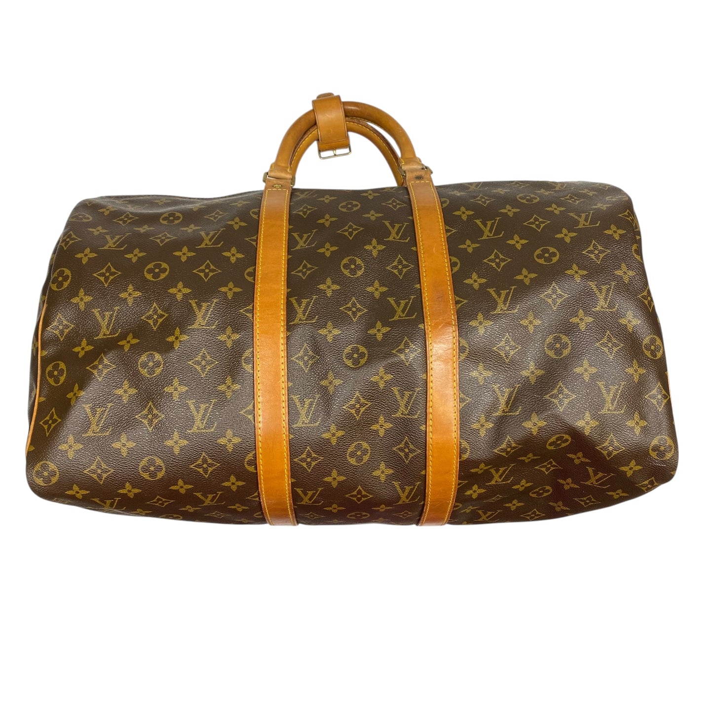 Duffle And Weekender Luxury Designer By Louis Vuitton In Brown, Size:Medium