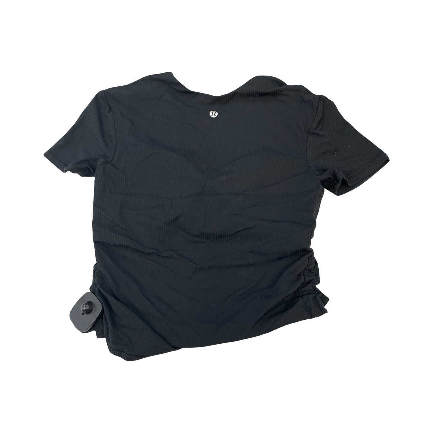 Athletic Top Ss By Lululemon In Black, Size:6