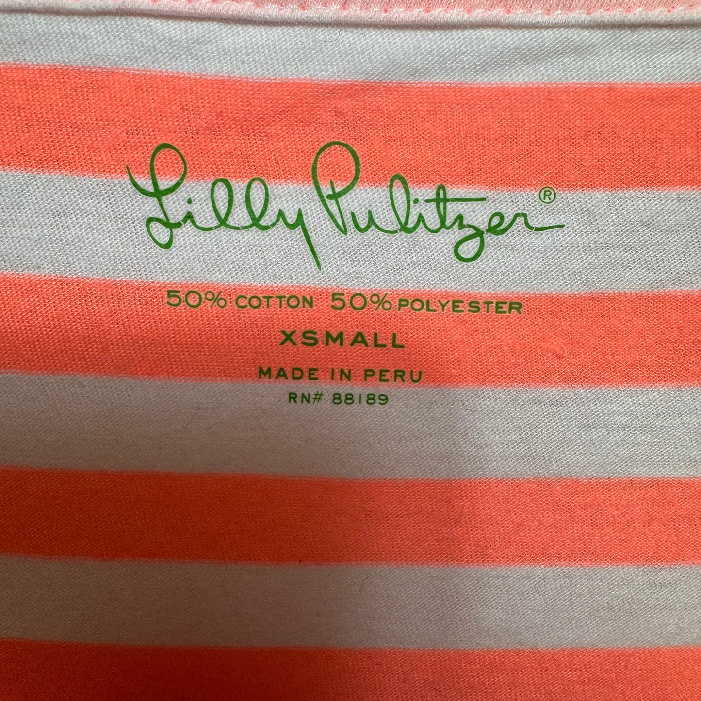 Kaley Dress Designer By Lilly Pulitzer In Sunrise Orange Boat Party Stripe, Size: XS