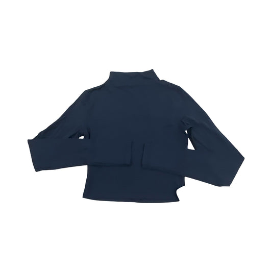 Athletic Top Ls Collar By Lululemon In Black, Size:Xs