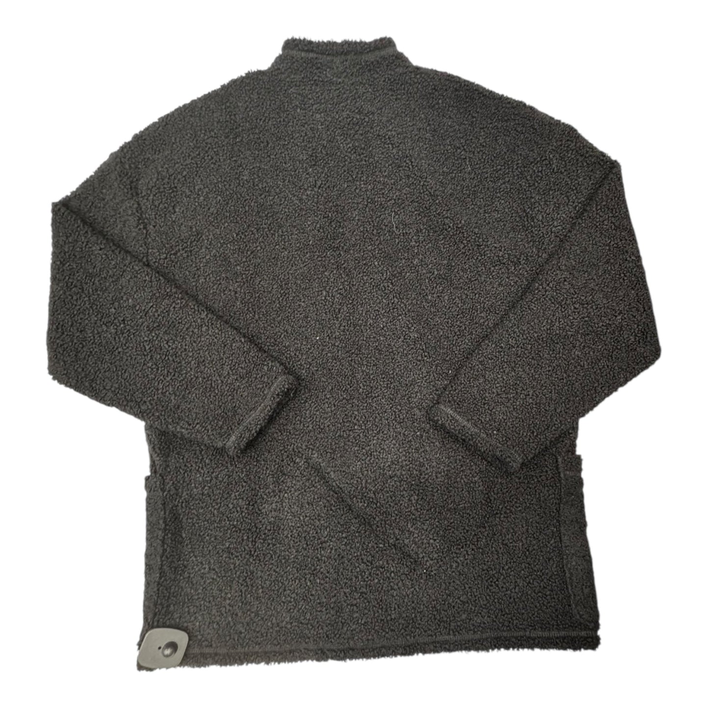 Jacket Faux Fur & Sherpa By Hue In Black, Size:S