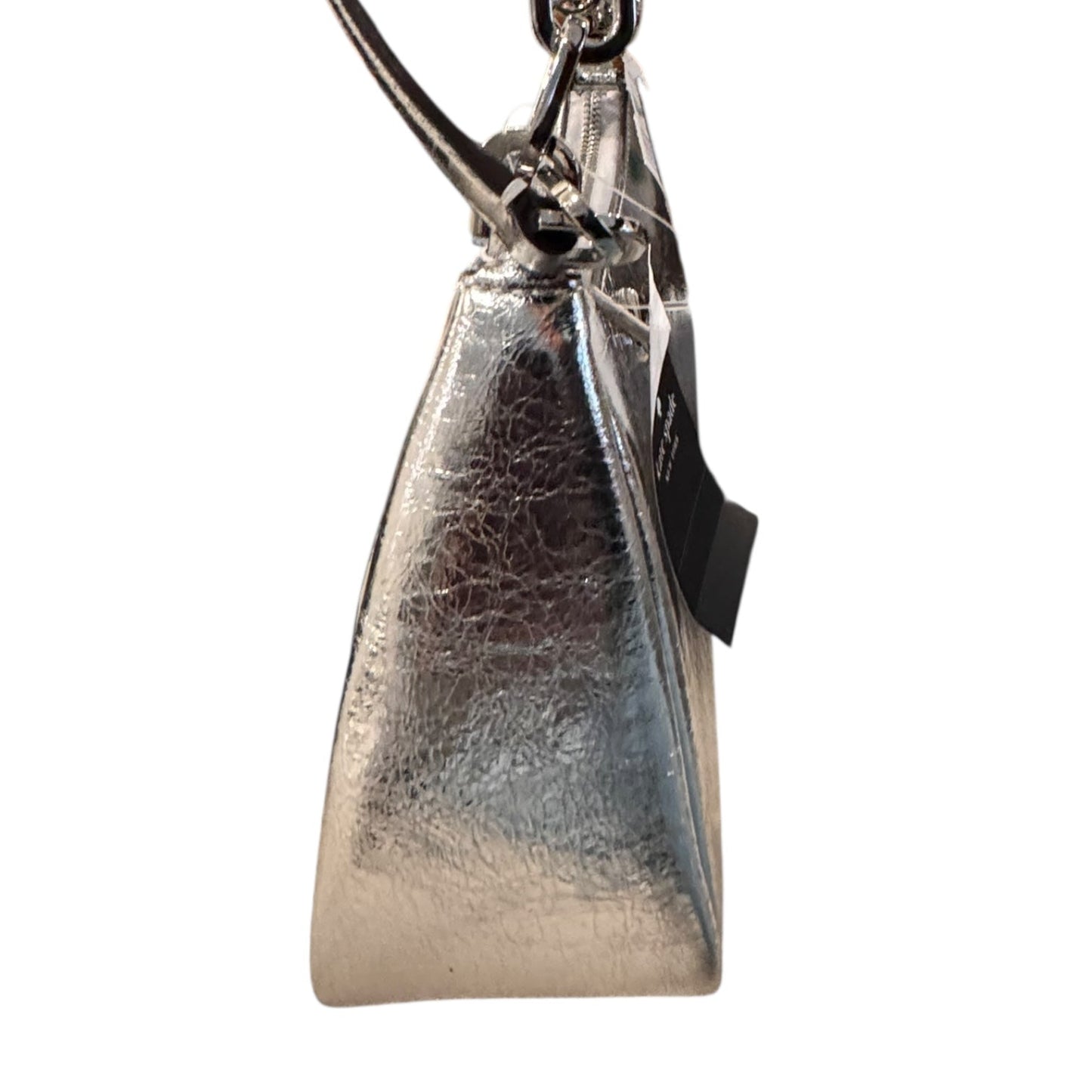 Handbag Designer By Kate Spade In Silver, Size:Medium