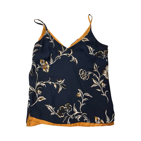 Top Sleeveless By White House Black Market In Blue & Yellow, Size:Xs