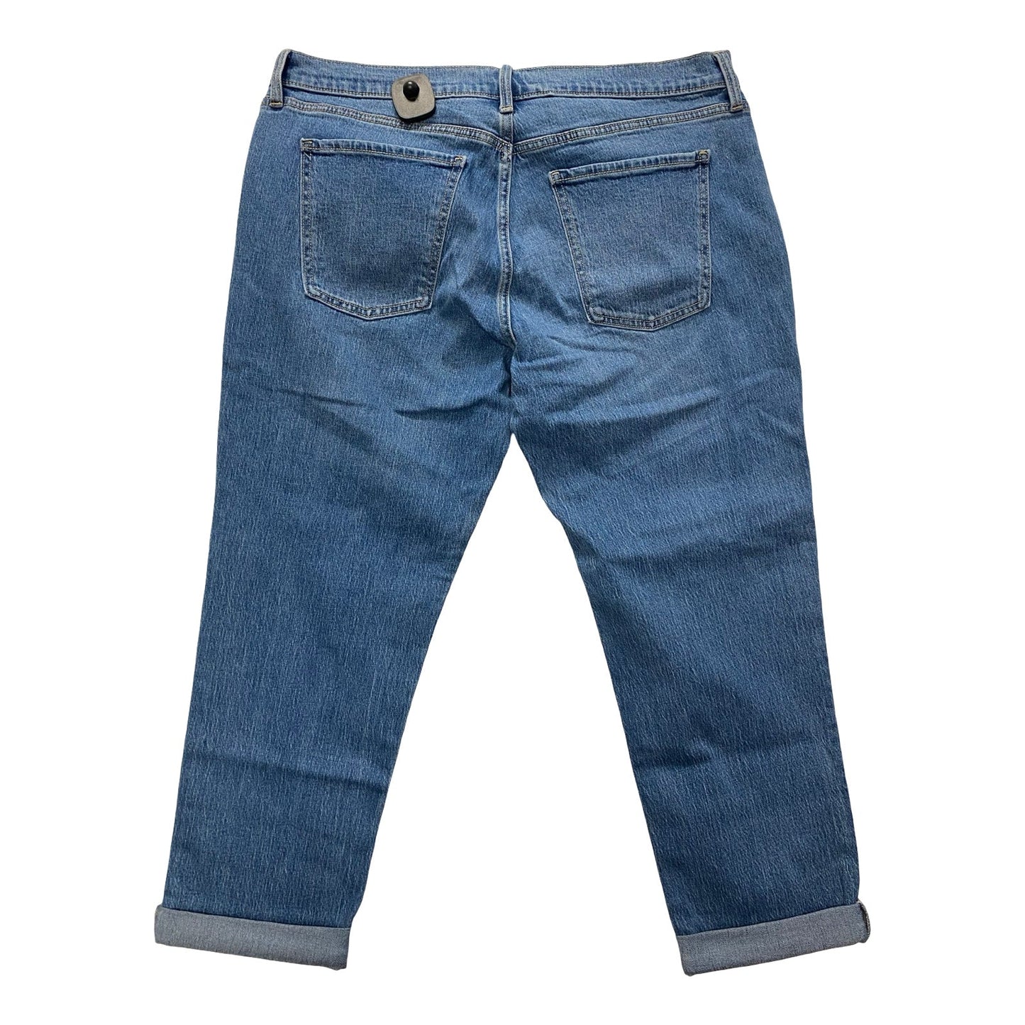 Jeans Boyfriend By Old Navy In Blue Denim, Size:14P