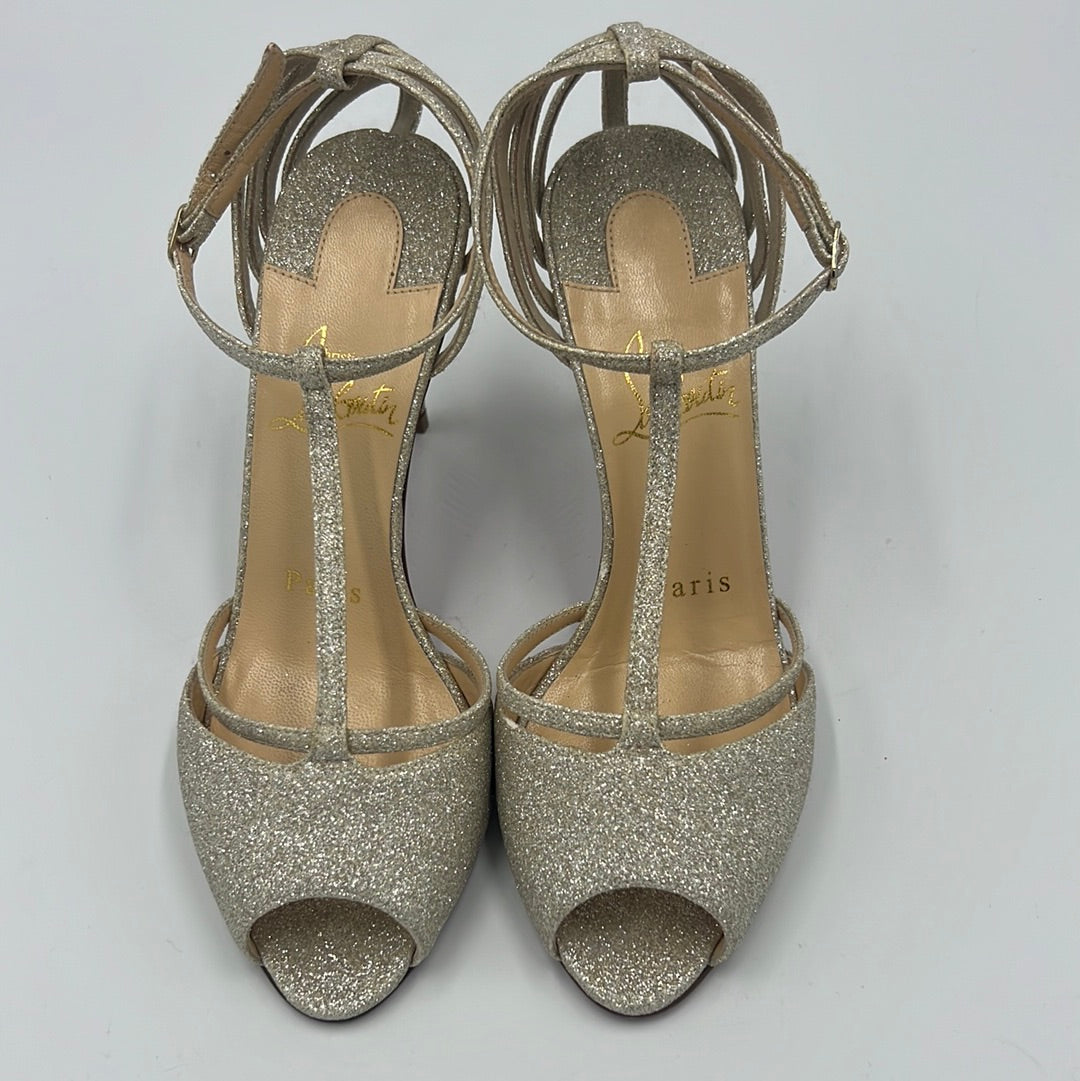 40% OFF! Christian Louboutin Patitta Luxury Designer Heels,  Sz. 5 / 35