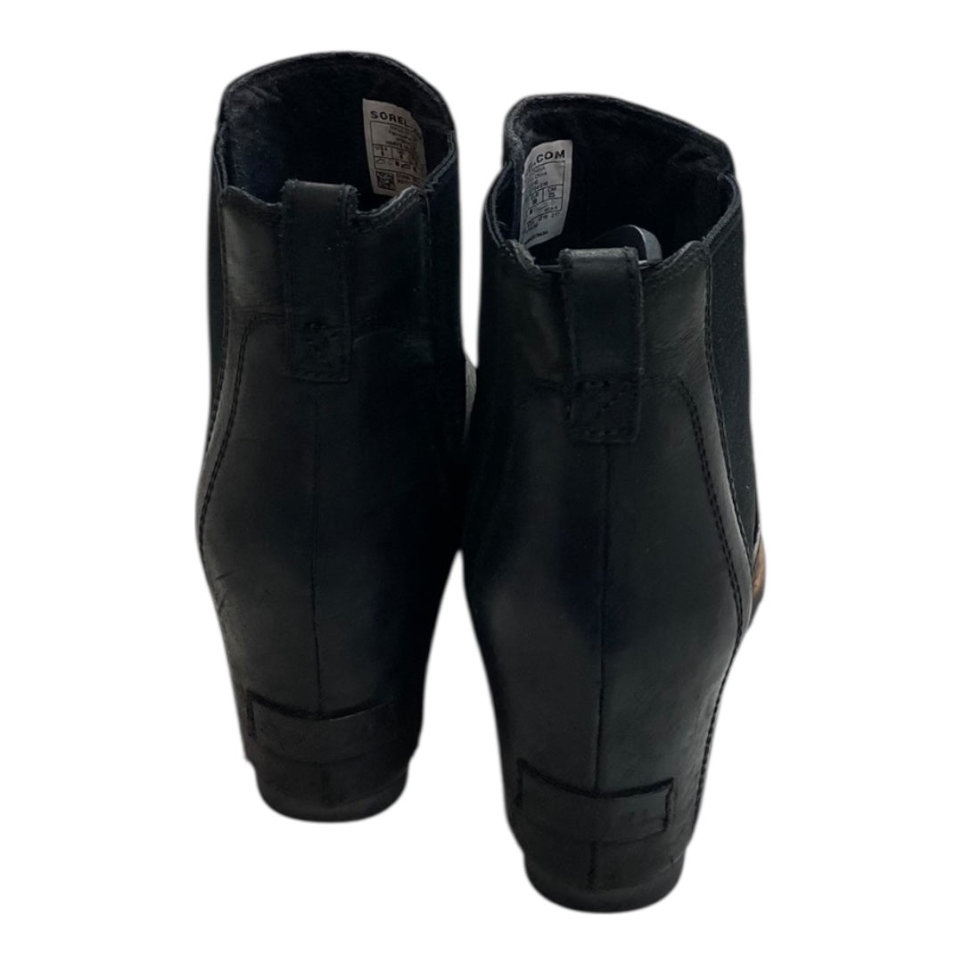 Boots Designer By Sorel In Black, Size:8