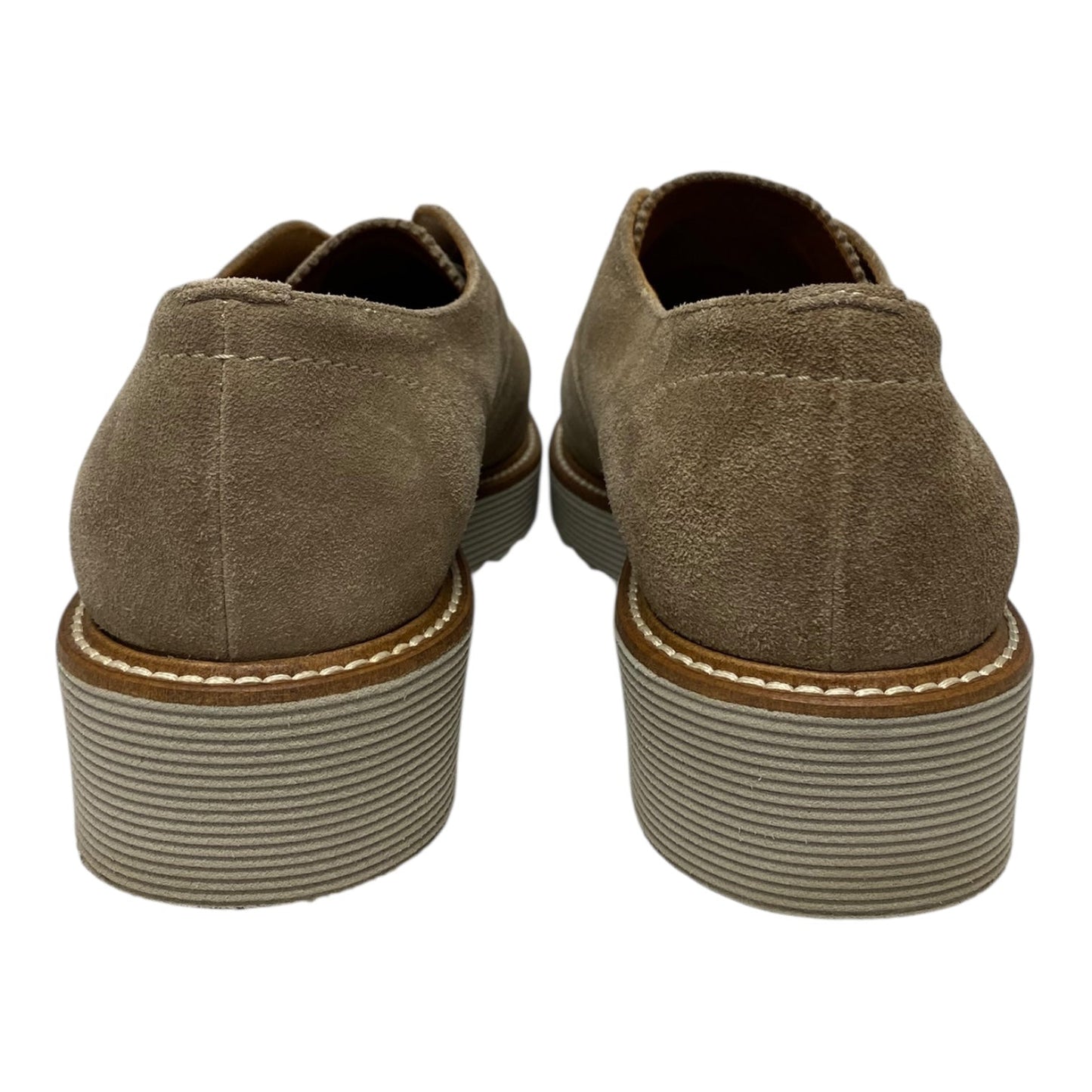 Shoes Flats By Aquatalia In Tan, Size:9