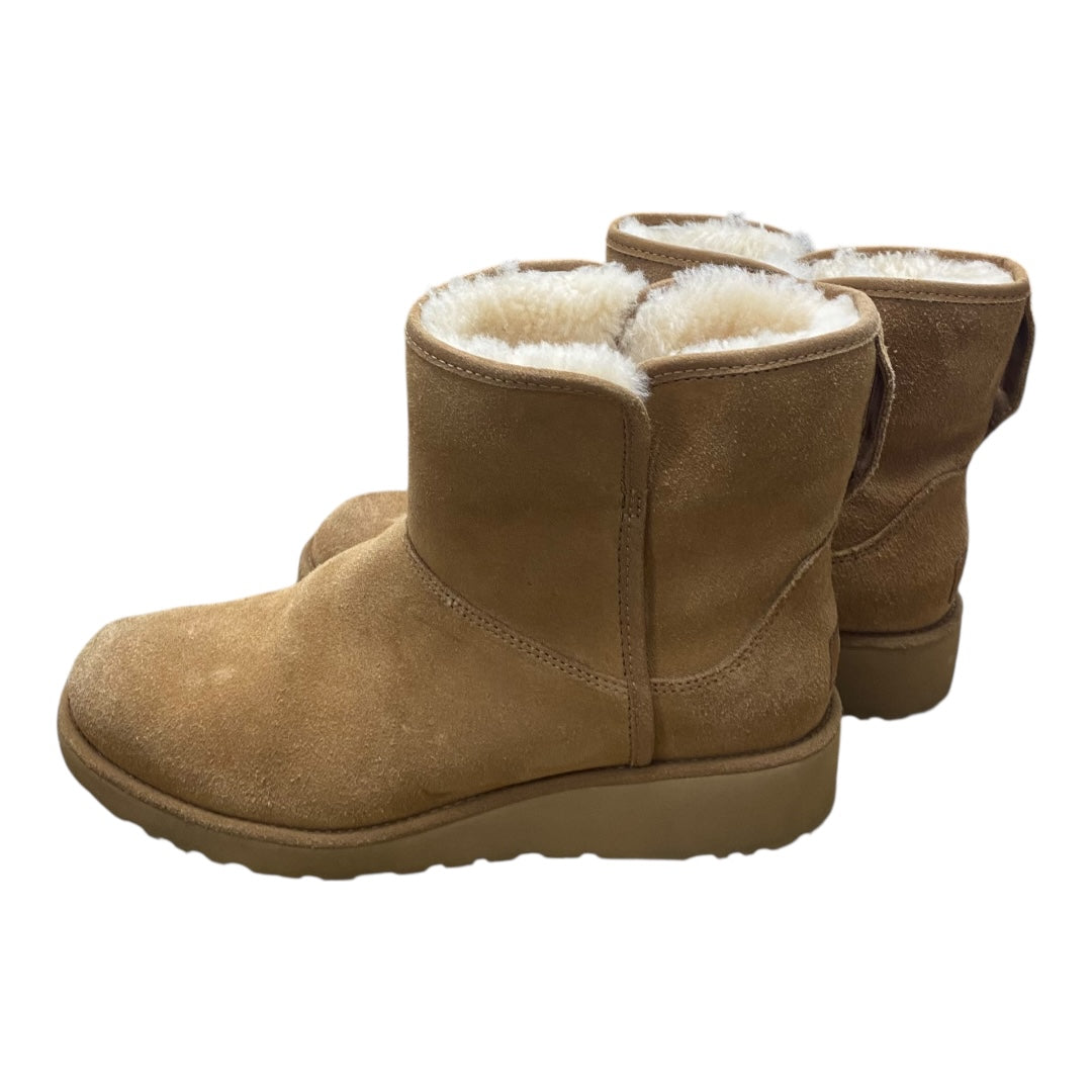 Boots Designer By Ugg In Brown, Size:7