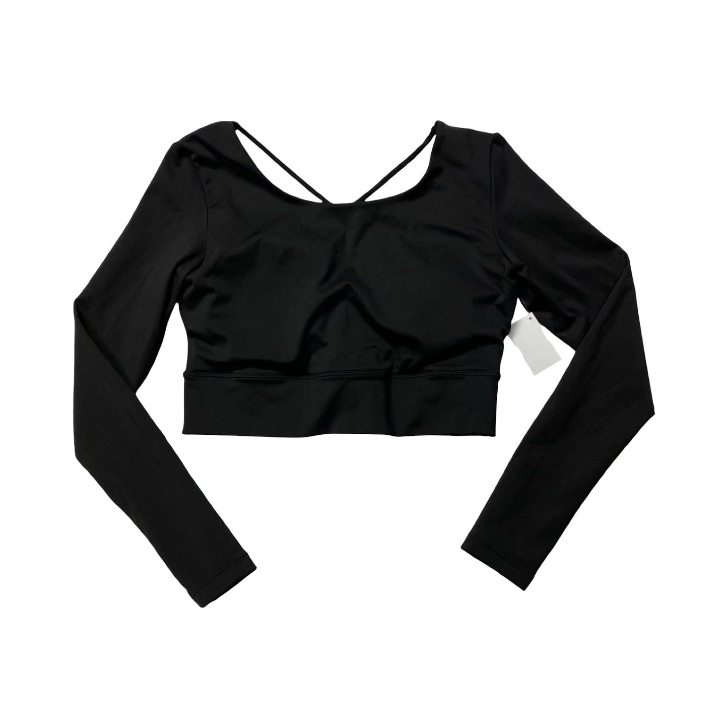 Athletic Top Ls Collar By As Revival In Black, Size:L