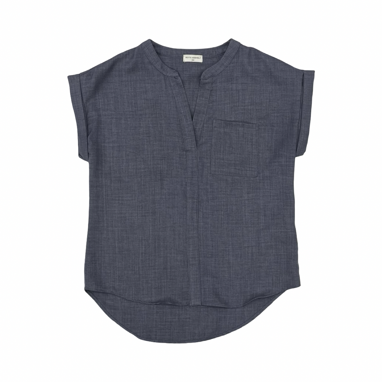Blouse Sleeveless By Clothes Mentor In Grey, Size:Xsp