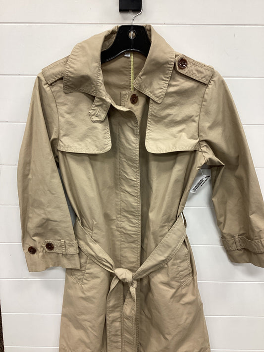 Coat Trench Coat By Gap In Tan, Size:S