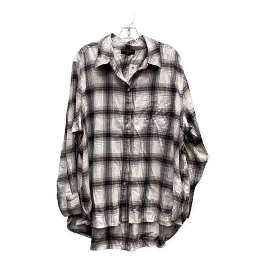 Top Ls By Lane Bryant In Black & White, Size:3X