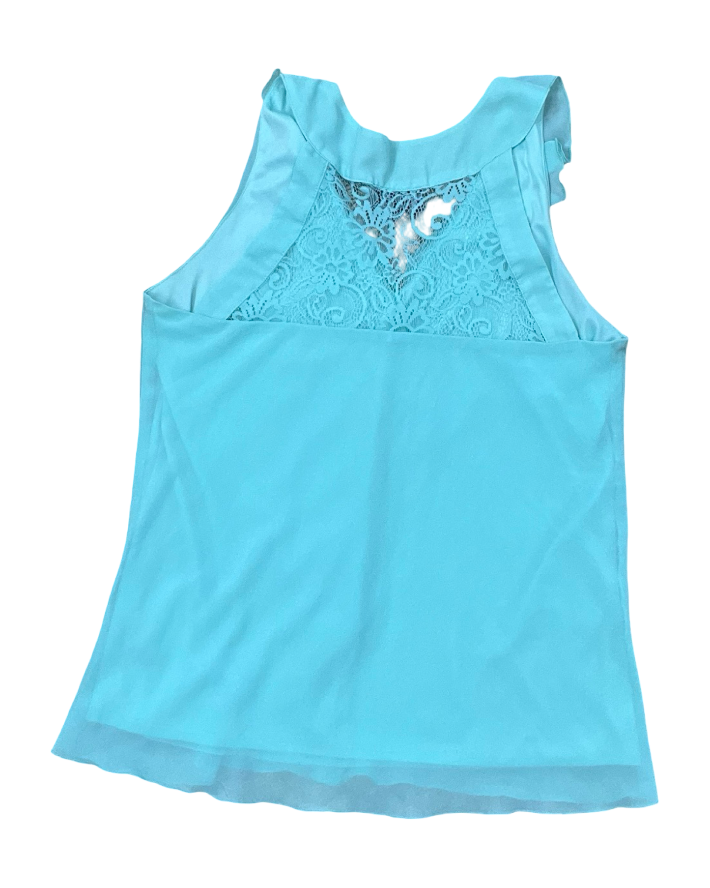 Top Sleeveless By By & By In Teal, Size:L