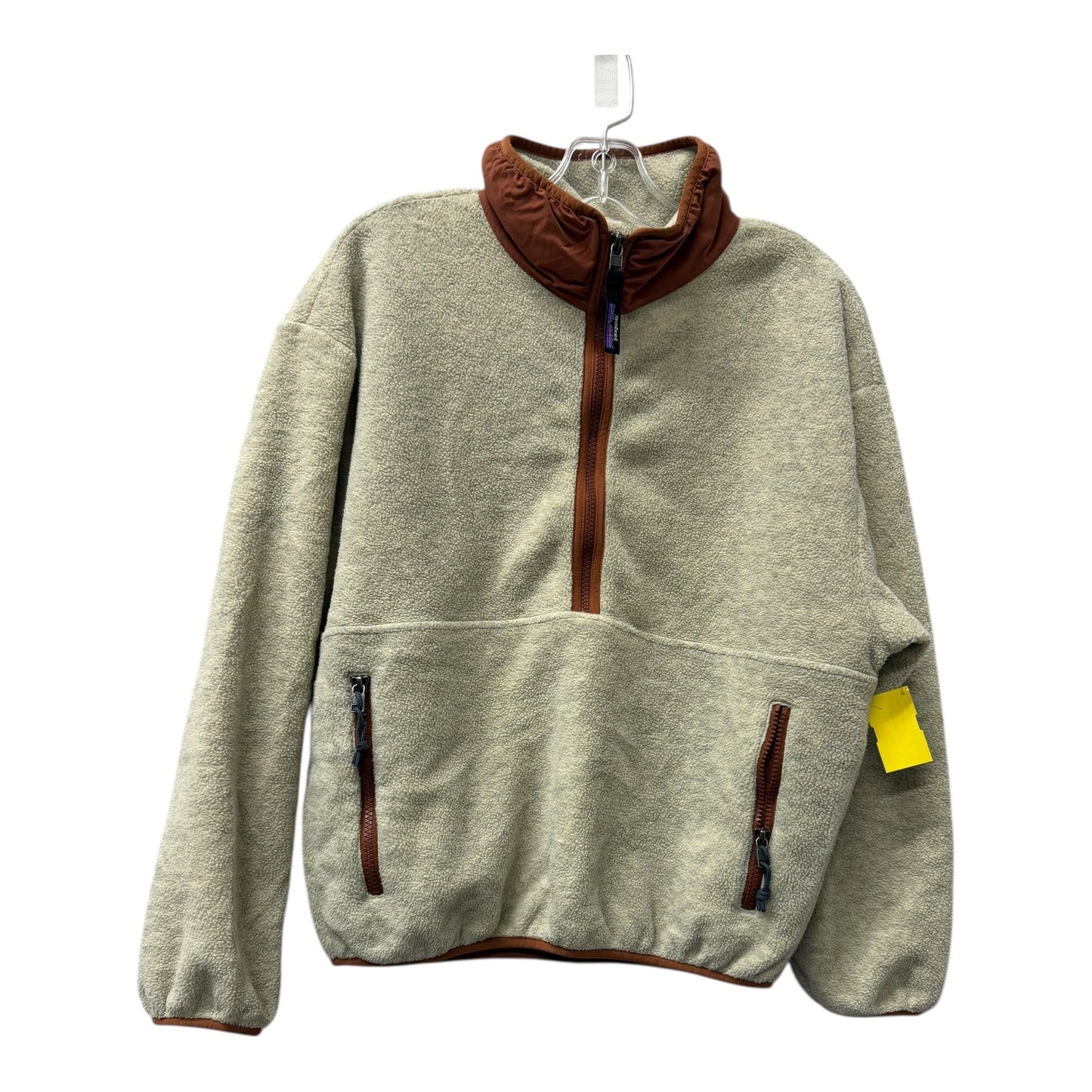 Athletic Fleece By Patagonia In Tan, Size:S