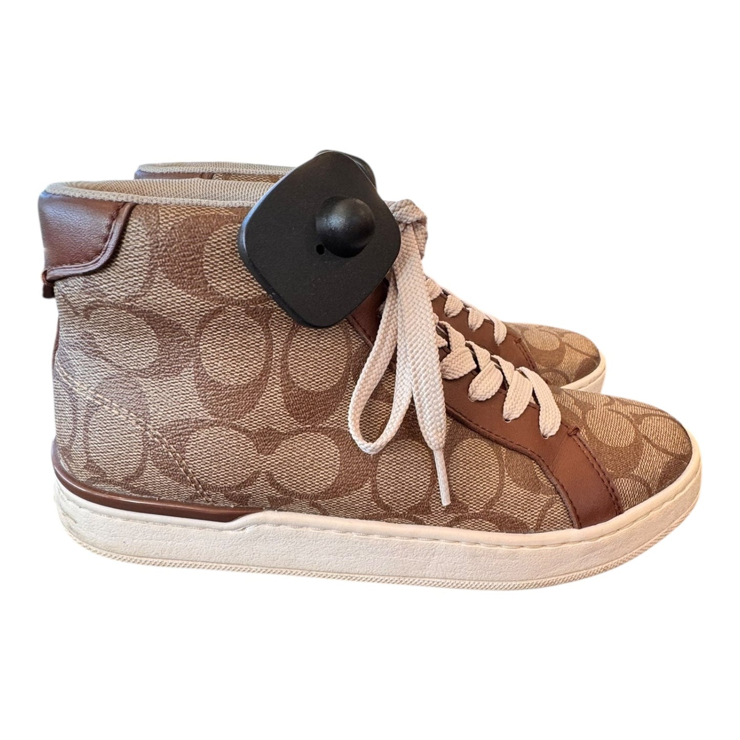 Shoes Designer By Coach In Brown, Size:7