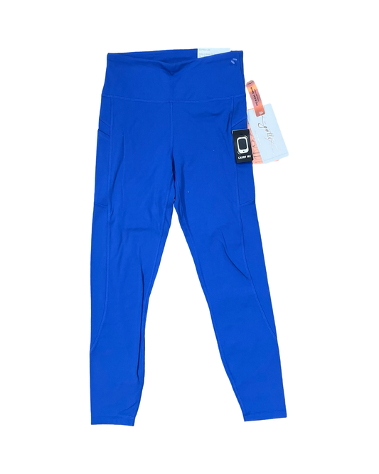 Athletic Leggings By Gottex In Blue, Size:S