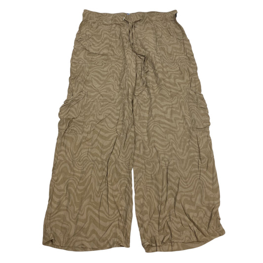 Pants Wide Leg By Urban Outfitters In Brown, Size:Xl