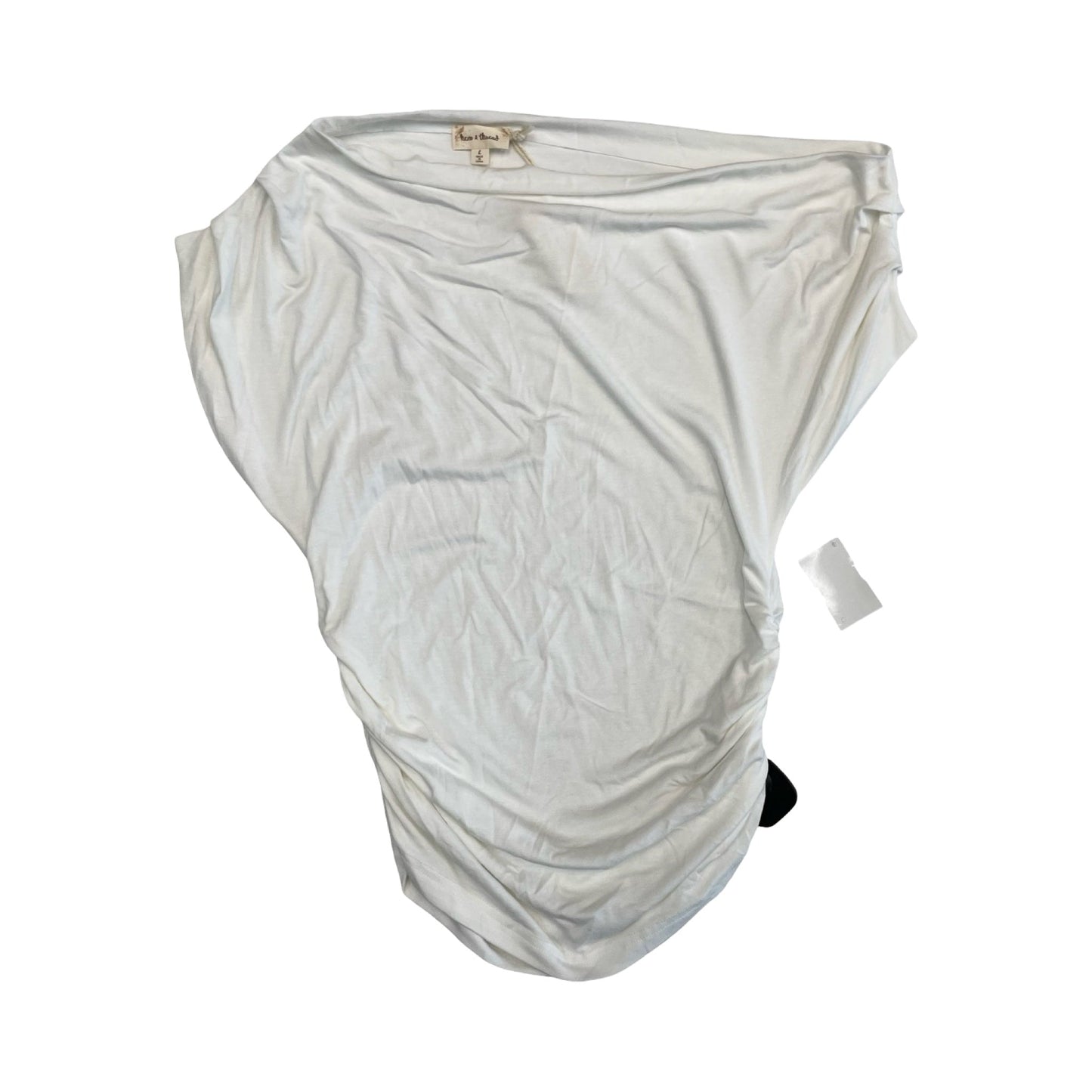 Top Ss By Hem & Thread In Ivory, Size:L