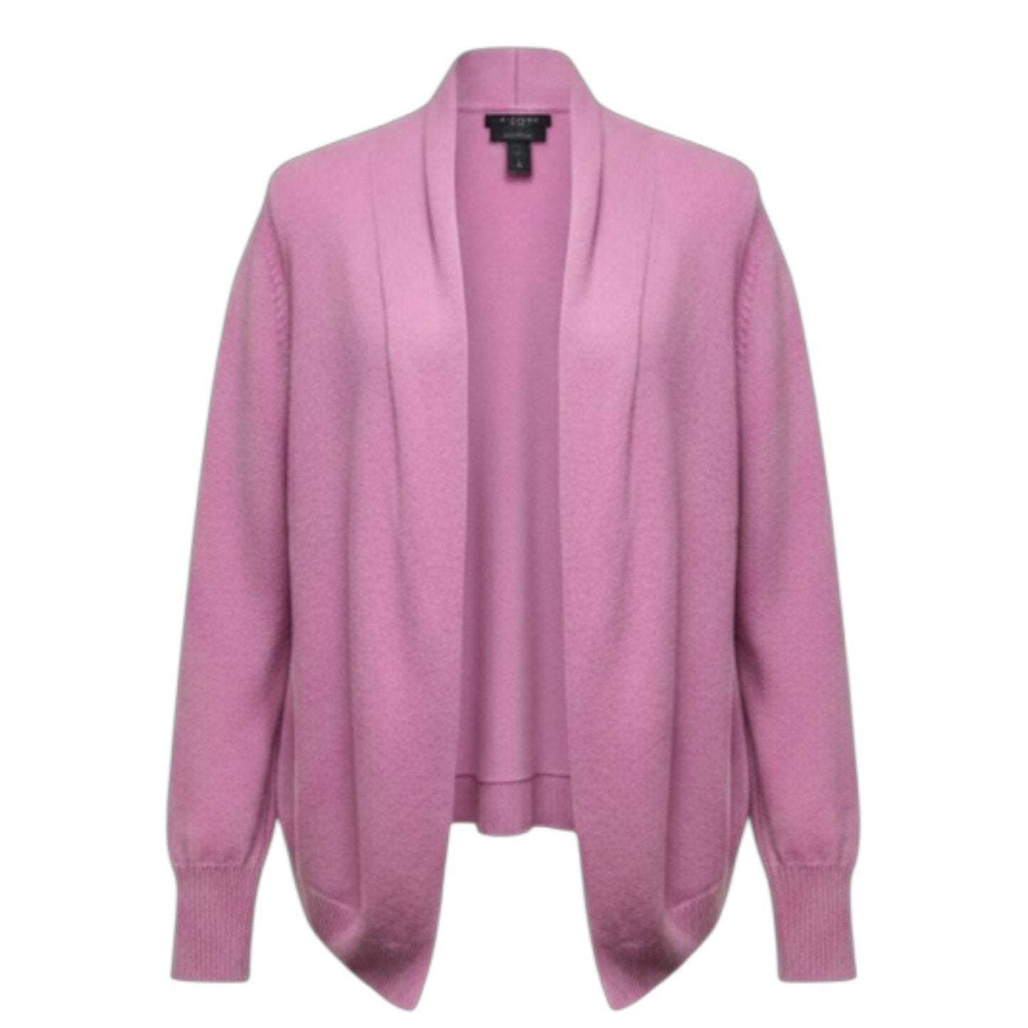Sweater Cardigan Cashmere By Tahari In Pink, Size: S