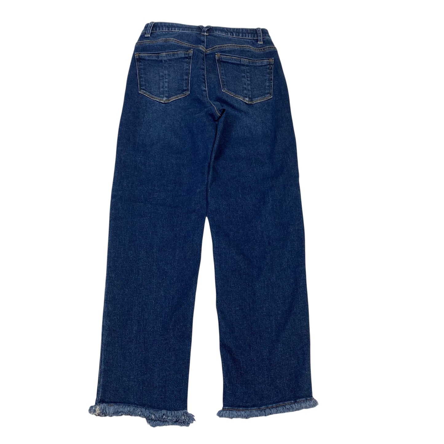 Jeans Straight By Democracy In Blue Denim, Size:2