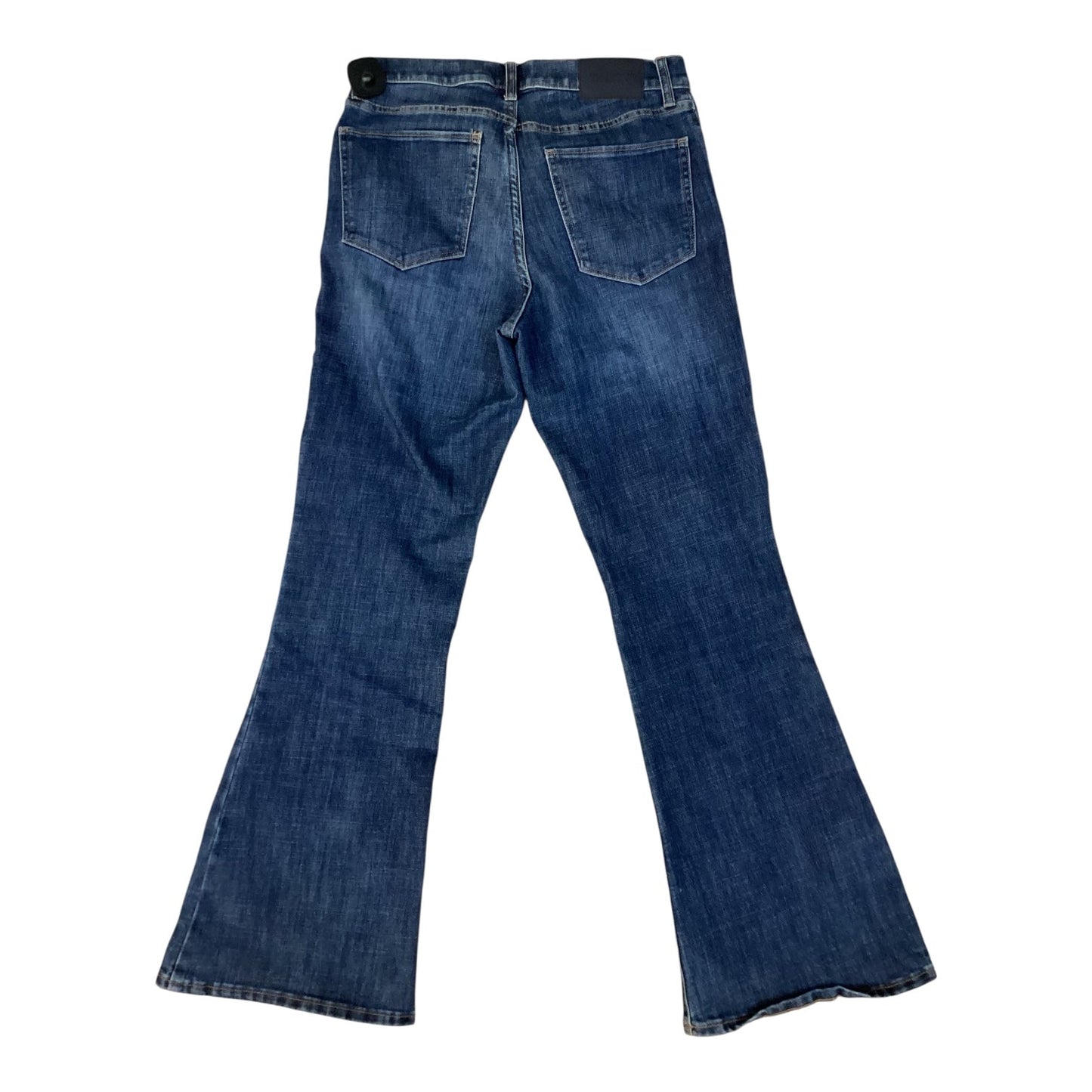 Jeans Flared By Lucky Brand In Blue Denim, Size:10