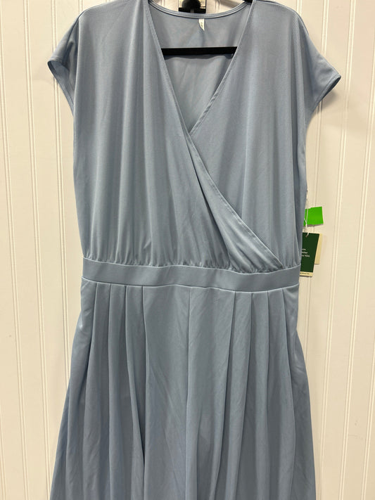 Dress Casual Maxi By Halara In Blue, Size:Xl