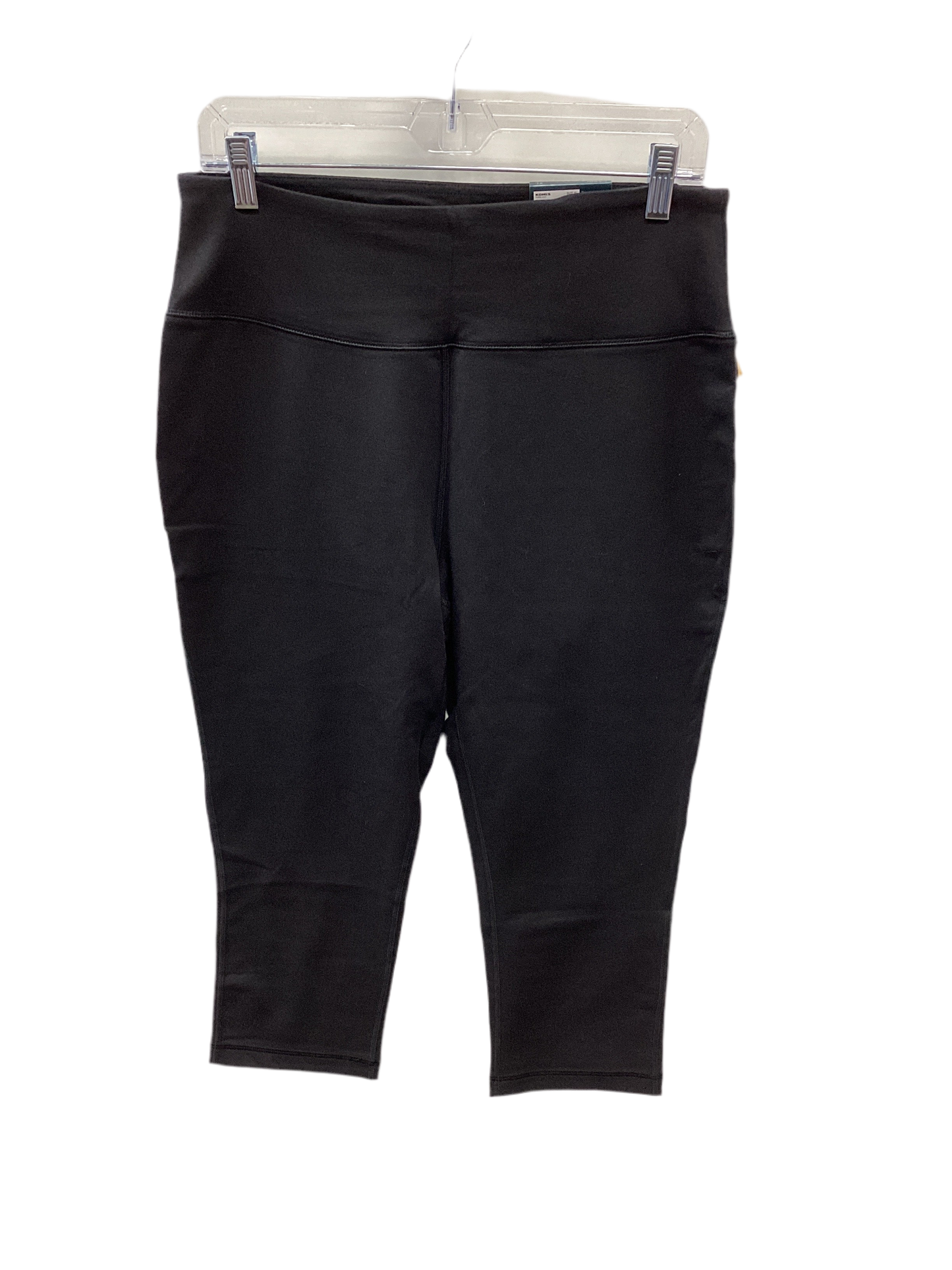 Athletic Leggings Capris By Tek Gear In Black, Size:Xl
