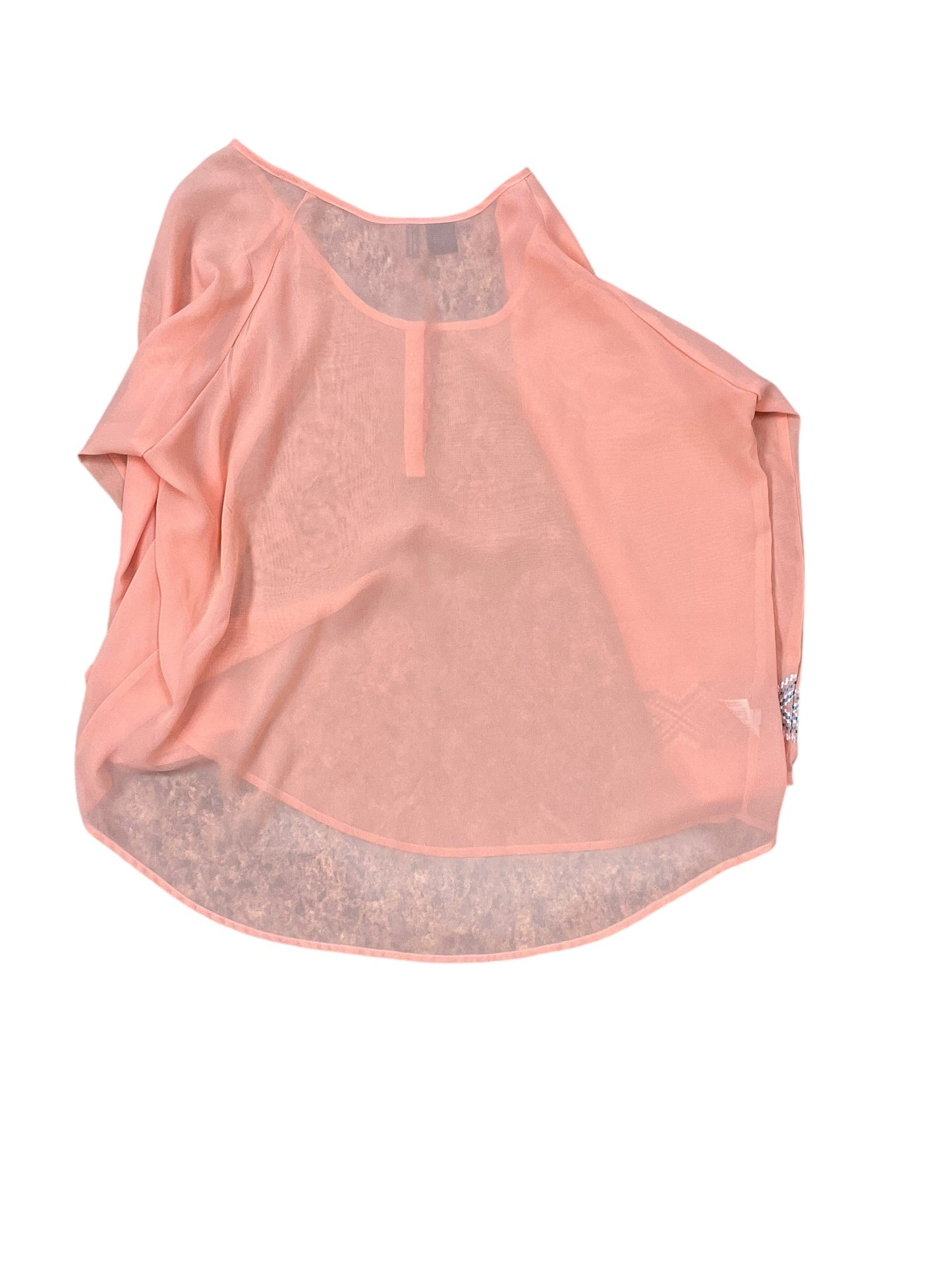 Top 3/4 Sleeve By Clothes Mentor In Orange, Size:Xl