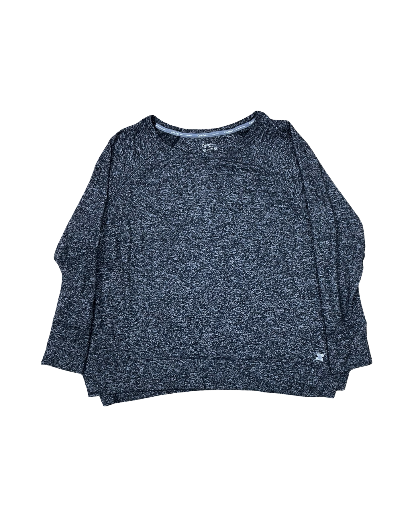 Top Ls By Calvin Klein In Black, Size:L