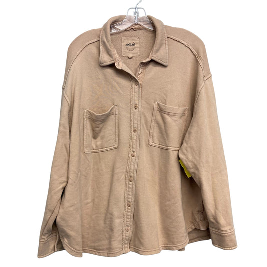 Top Ls By Aerie In Tan, Size:M